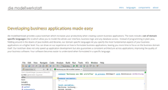 Desktop Screenshot of modellwerkstatt.org